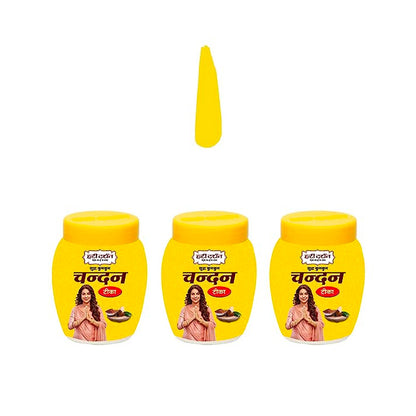 Yellow Chandan Tika - 80gm Each Pack