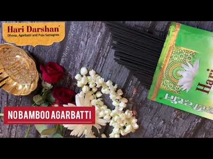 Combo of Hari Sai Agarbatti - Sandal, Rose, Lavender, Mogra - 120g each - Pack of 4 - Rich Perfumed Incense Stick
