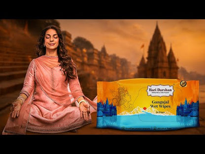 Gangajal Wet Wipes - 30 Wipes Each | Multipurpose Sacred Purity in Every Wipe